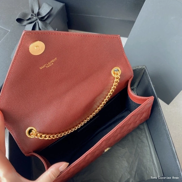 Tony Luxuries SMALL YSL ENVELOPE BAG 0815